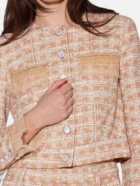 Walter Baker Womens beige Madison Jacket Size S